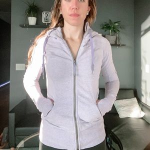 Lululemon Purple Zip Up Hoodie / Sweater